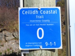 Ceilidh Coastal Trail Marker 0