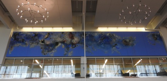 Clouds by Deanna Musgraves In the Hans W. Klohn Commons at the University of New Brunswick Saint