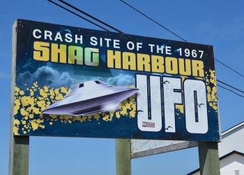 Crash site of the 1967 Shag Harbour UFO